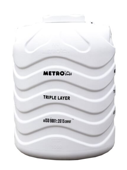 Gold Water Tank - White